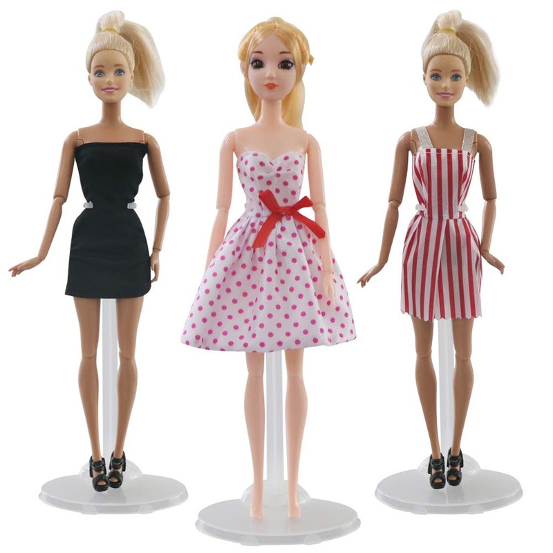 UCanaan 10 Pcs Doll Stands Display Holder for 11.5 Inch