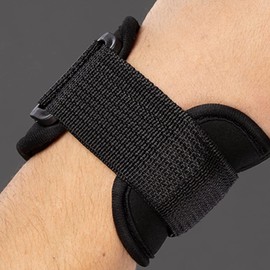 Chiba Unisex Træningshjælp powerGrips Zughilfe, Schwarz, Einheitsgröße EU