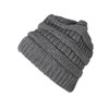 Gravity Threads Winter Knitted Beanies w/Sequins - Light Grey