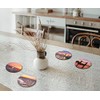 4 x Round London Coasters - Sunset Landmarks UK Travel