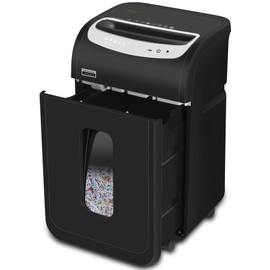 Paper Shredder for Home Office Heavy Duty,VidaTeco 25-Sheet Cross Cut Paper Shredder for Home Office,Paper Shredder Machine with 58dB,Document Shredder Shred CD/Card with 7.9-Gal Bin,AUTO Jam Proof