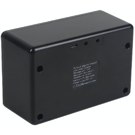 BA-10 Professional Bass Speaker, 16 Core 60 Magnet, 5W Ultra Low Frequency x2, 3000mAh Battery, Bluetooth (Black)