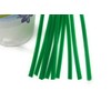 Weststone Brand - 200pcs Plastic twist ties, 5"x 5/32", Green,