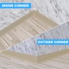 Duzzy Flexible Baseboard Molding Trim, 4 Inch(W) x 20 Feet(L)