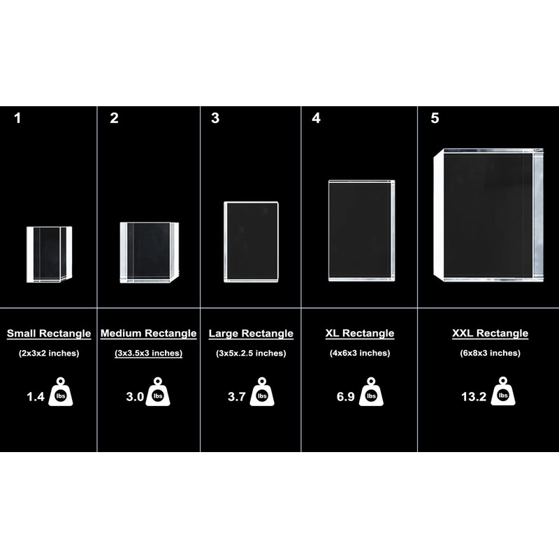 Human Skeleton 3D Engraved Crystal Novelty Decor (Small)