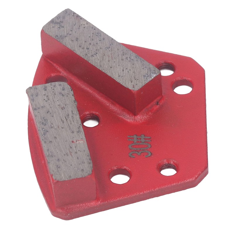 3Pcs Diamond Grinding Shoes 30 Grits Trapezoid Concrete Floor Cutting