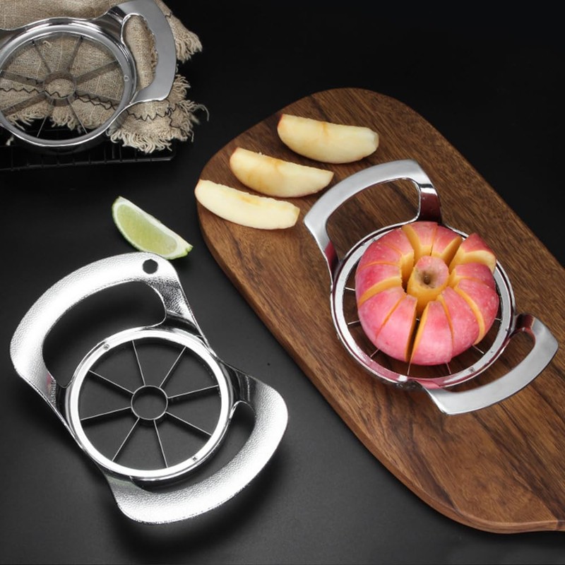Roysmart Apple Slicer, Stainless Steel, 8 Blades, Apple Slicer for