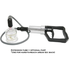 Professional Cupping Therapy Set (17 Cups) Made in Korea – Vacuum Massage Cups with Hand Pump, Extension Tube & Carrying Case