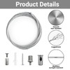 6 Pack 3ft Hexagon LED Lights Lighting Suspension Cables Kit
