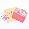 AimtoHome 3D Pop Up Tulip Flower Card, Pink Floral Design,