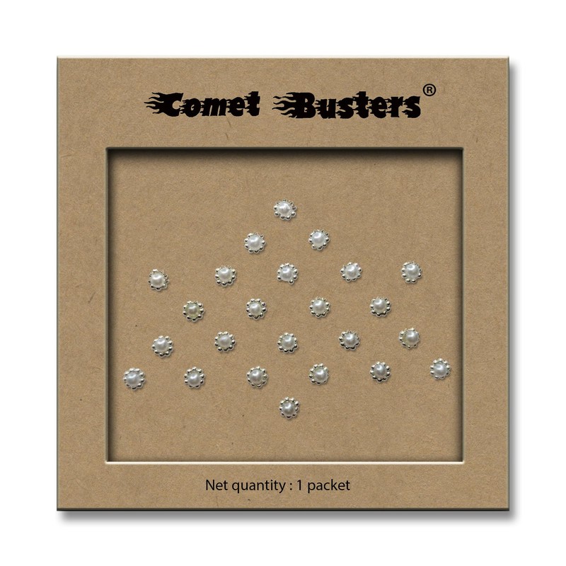 Comet Busters Diamond Collection White Stone Bindi