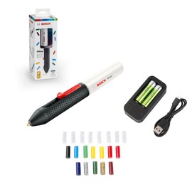 BOSCH 06032A2102 Gluey Cordless Glue Pen (Marshmallow White)