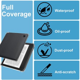 KZIOACSH Case for Kobo Libra Colour/Kobo Libra 2 7inch, Flexible TPU Ultra Slim Reinforced Corners Clear Protective Cover Transparent Ultra Slim Shockproof Rugged Back Case