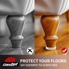 Ezprotekt 1.6 inch Clear Non Slip Furniture Pads for Hardwoods