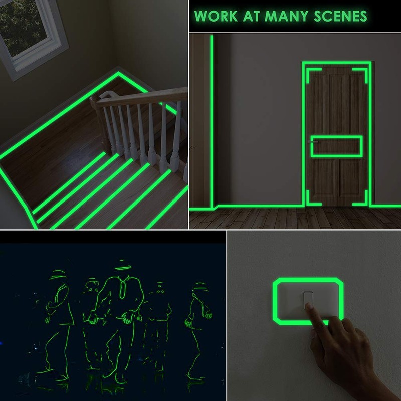 Glow in The Dark Tape 1 Inch x 30 ft