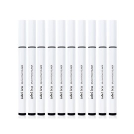 Atomy Adelica Brush Pen Eyeliner Black 10pcs / 애터미 아델리카 붓펜 아이라이너 블랙 10개