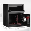 Depository Safe Digital Depository Safe Box, Electronic Steel Safe with