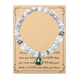 FUSTMW Watermelon Bracelets for Women Watermelon Gifts for Fruit Lovers Watermelon Jewelry Watermelon Thank You Gifts, Large, Metal, nagem