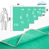gipfelsport Microfibre Towel | Green | 1 1x S(80x40cm) &