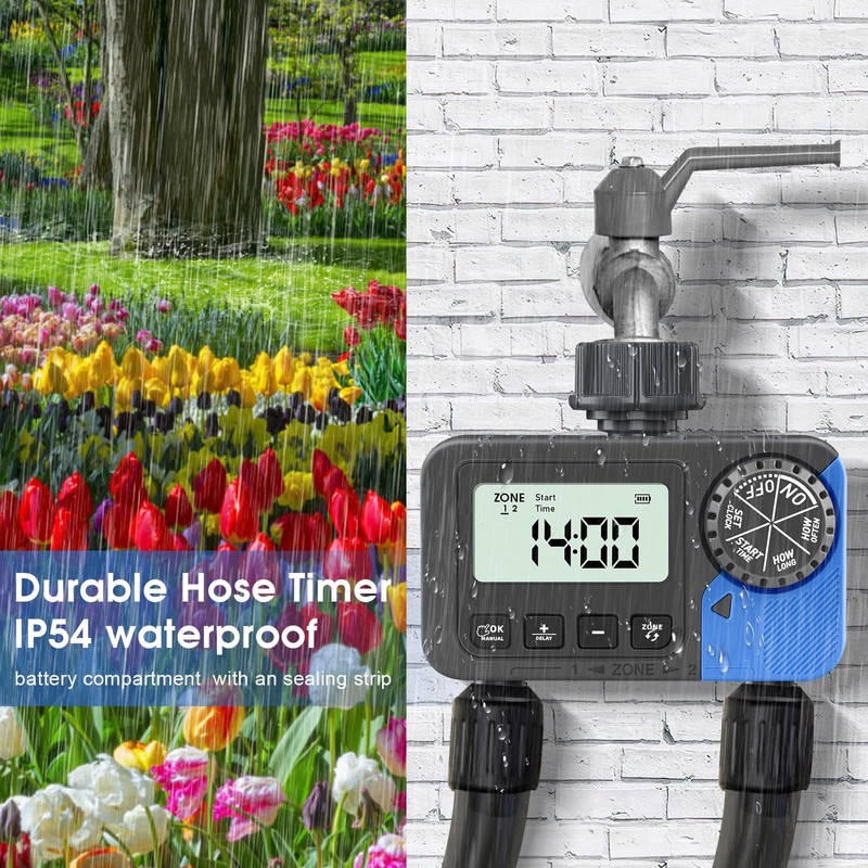 Sprinkle Timer Water Timer for Garden Hose: Irrigation Timer System