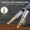 CHLIANKJ 6.35mm Guitar Cable, 6.35mm Stereo Standard Plug Cable Male