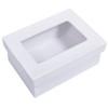Rayher Papier-Mâché Gift Box, FSC Rec. 100%, White