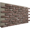 EverStone Aged Brick Faux Brick Panel, 46 7/8"W x 27"H
