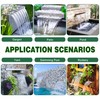 LONGRUN Waterfall Pool Fountain, Updated 5.9'' Wider Open Lip Stainless