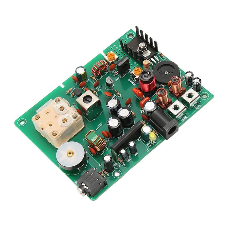 AM Transmitter Kit, Radio Midwave Transmitter, Adjustable 530-1600KHz, DIY for