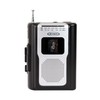 Jensen CR-100 Retro Portable AM/FM Radio Personal Cassette Player Compact