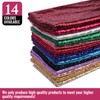 YIEMI Sequin Fabric，Sequin Fabric for Fashionable Clothing、Toy Decoration、Sequin Tablecloth and
