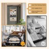 Surblue Hanging 3-Shelf Closet Organizer Foldable Travel Storage Bag for