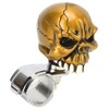 Steering Wheel Spinner Knob Skull Shape Universal Power Handle for
