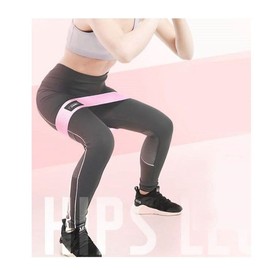 Elastic Resistance Band for Pilates, Yoga & Hip-Up Training Workout Red/OneSize