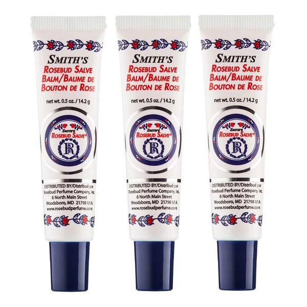 Rosebud Perfume Co. Original Rosebud Salve Tube Three Pack -