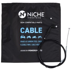 NICHE Pull Throttle Cable for Kawasaki Ninja 650R EX650 54012-0226 54012-0240