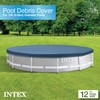 INTEX 28031E Pool Cover: For 12ft Round Metal Frame Pools