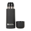 Mountain Warehouse Double Walled Water Bottle with Rubber Cover, 350ml