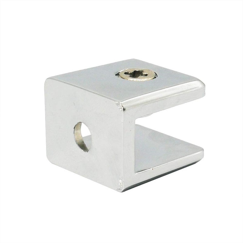 Glass Shelf Bracket Glass Clamp Holder Adjustable Clamp Shelf Clip