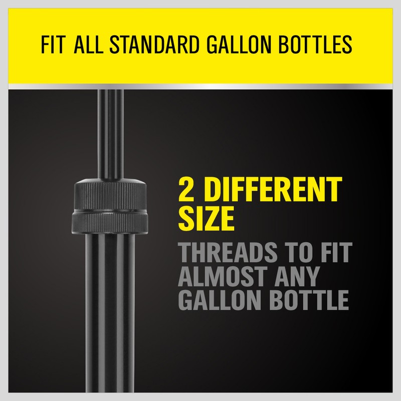Lubricant Fluid Transfer Pump for Standard Gallon Bottles Manual Oil