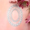 Oval Frame Die Cuts for Card Making Metal Cutting Dies