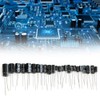 545Pcs 24 Models 0.1uF-1000uF Aluminum Electrolytic Capacitor Assortment Kit with