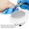 Nail Dust Collector Machine Silent Operation Flush Mount Electric Nail
