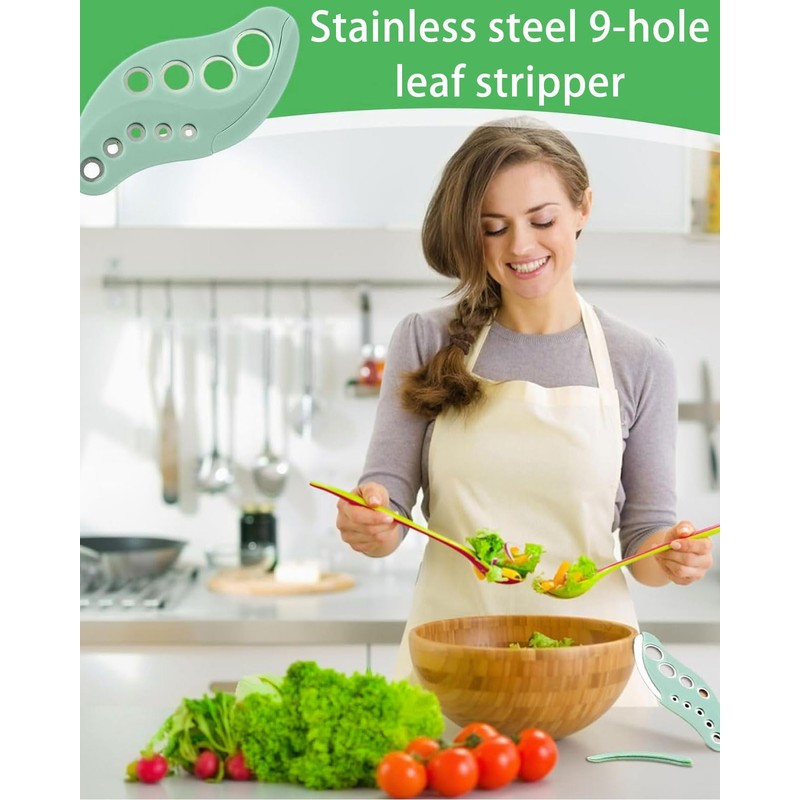 KGDUYC Herb stripper, herb stripper, leaf herb stripper, stainless steel