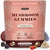 Lions Mane Mushroom Gummies with Ashwagandha, 4000mg 10-Mushroom Complex &