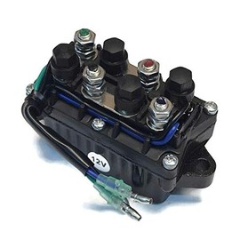 Engine Trim & Tilt Relay Solenoid replaces OEM Yamaha 6H1-81950-00, 6H18195000