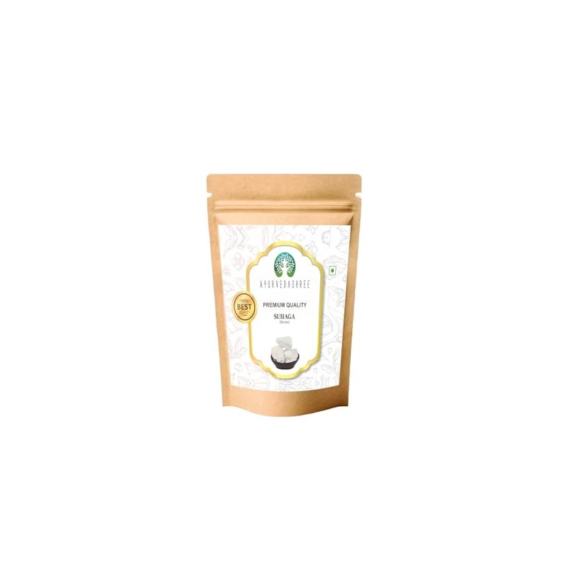 AYURVEDASHREE Suhaga (Crystals) 50gm | Borax | Sodium Borate |