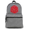 LOGOVISION Dungeons and Dragons D20 Dice Lightweight Backpack for Work