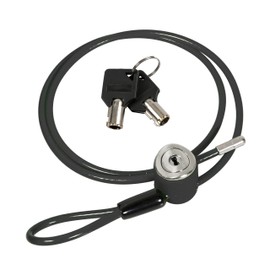 Motorcycle scooter helmet lock cable loop lock secure helmet gear bags 90cm long