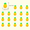 25 PCS Pineapple Cupcake Toppers Mini Pineapple Cupcake Picks Sweet
